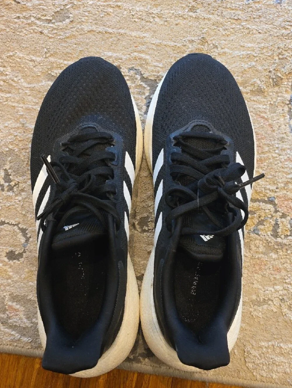 adidas Black & White Athletic Sneakers